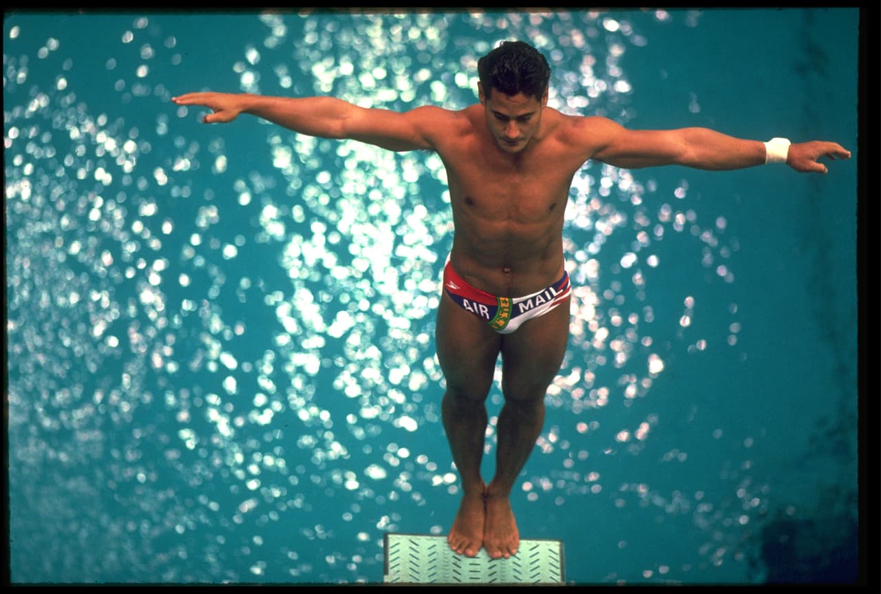 Greg Louganis escondió su diagnóstico por varios años.