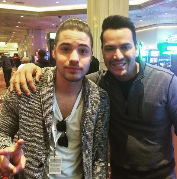 ¡Y que nos encontramos con Victor Manuelle!