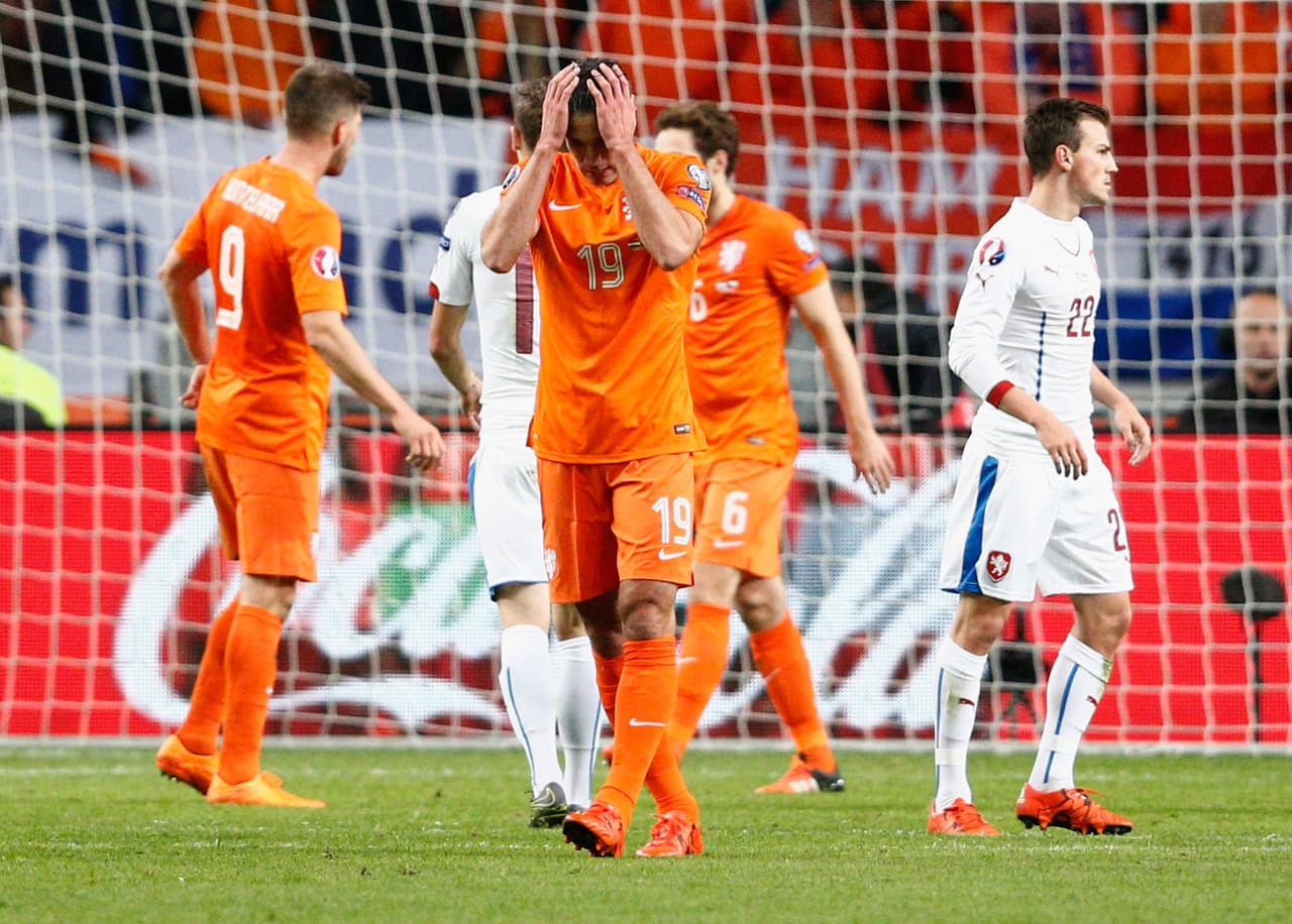 Holanda 2-3 República Checa: Holanda culmina un batacazo histórico y no irá a la Euro 2016