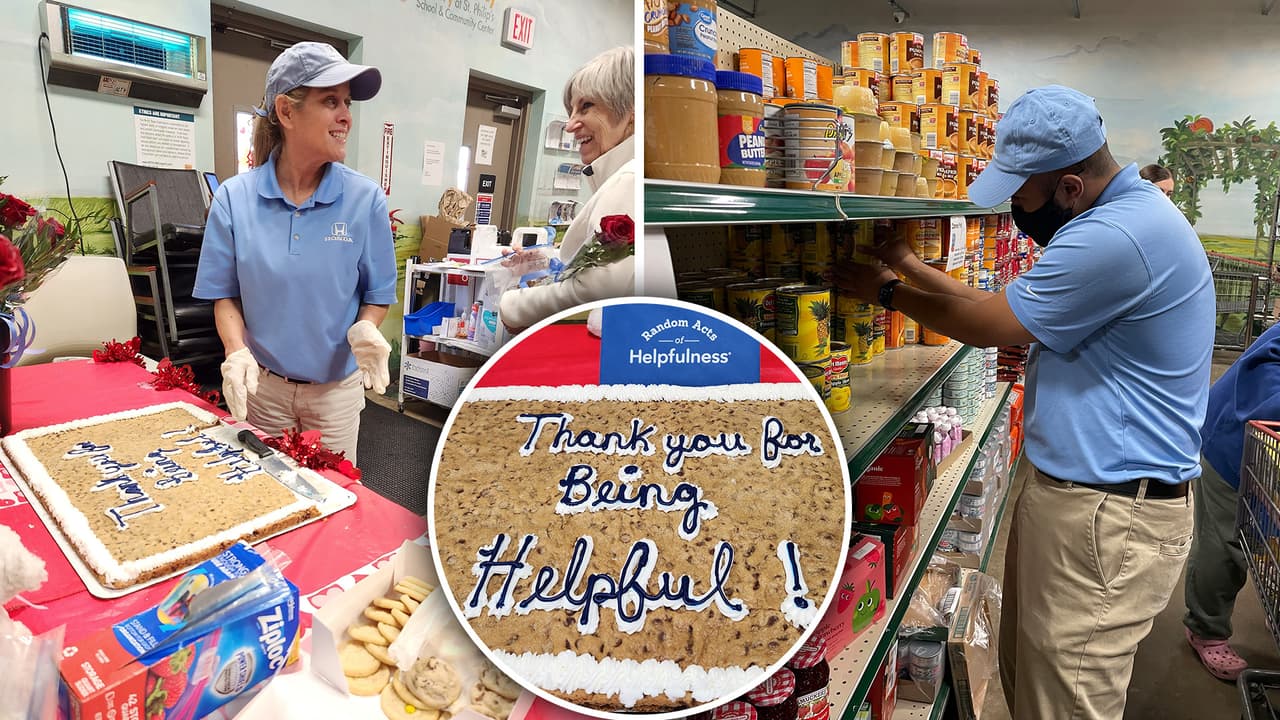 Sorpresa de San Valentín: Llenan de regalos a voluntaria que lucha contra el cáncer mientras ayuda en comedor comunitario del sur de Dallas