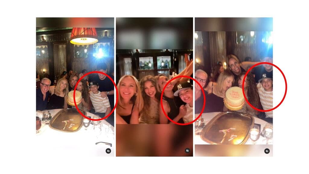 Así fue la última aparición pública de Matthew, el hijo de Thalía y Tommy Mottola.