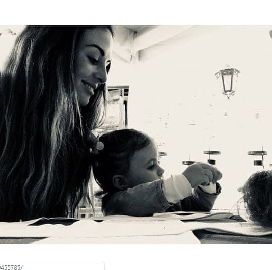 La pequeña Lúa llegó justo un día después del cumpleaños de la actriz.