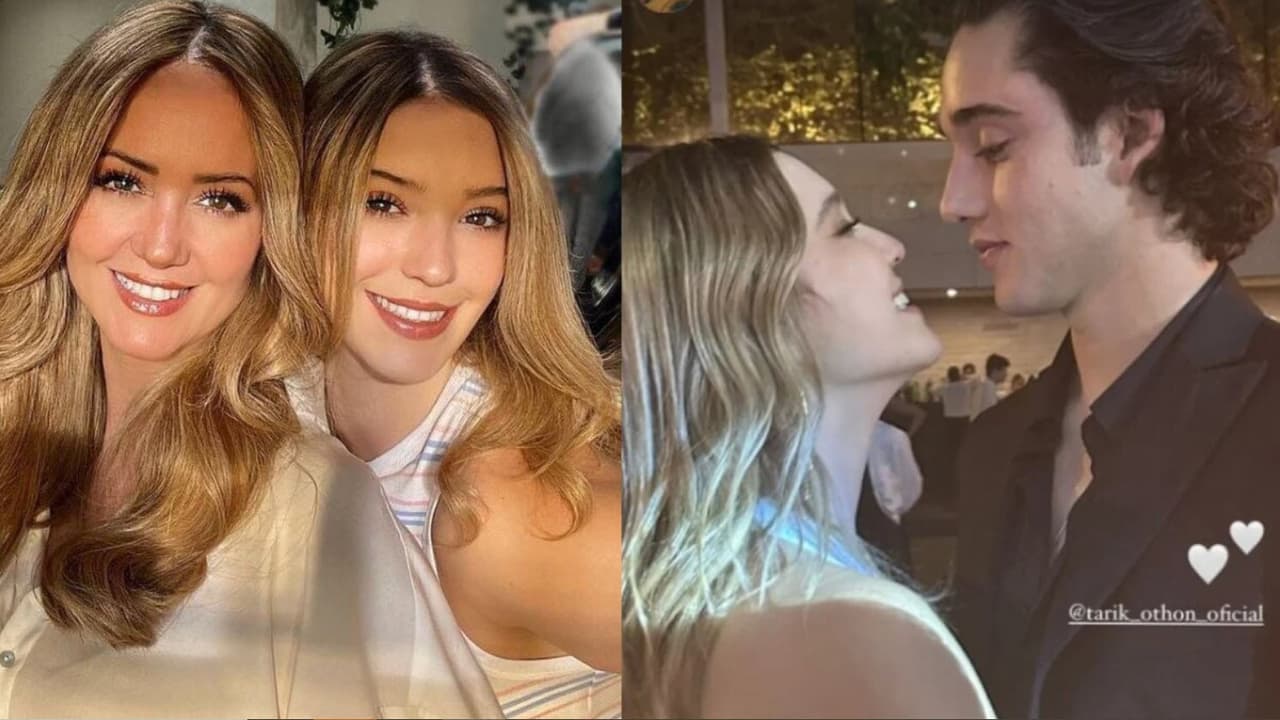 Andrea Legarreta destapa los románticos detalles que recibe su hija Mía Rubín de su novio