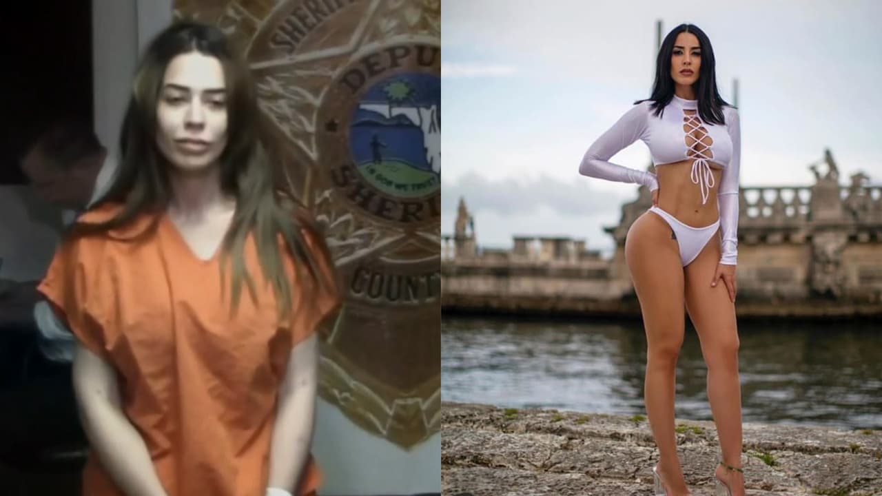 También se presentó la novia de Garcia y otra de las principales miembros de la banda, 
<a href="https://www.univision.com/local/miami-wltv/alardeaba-de-sus-joyas-en-instagram-y-ahora-la-acusan-de-robar-a-hombres-adinerados-fotos">Maybel Sanchez</a>, quien también es una reconocida modelo de Instagram. 
<br>