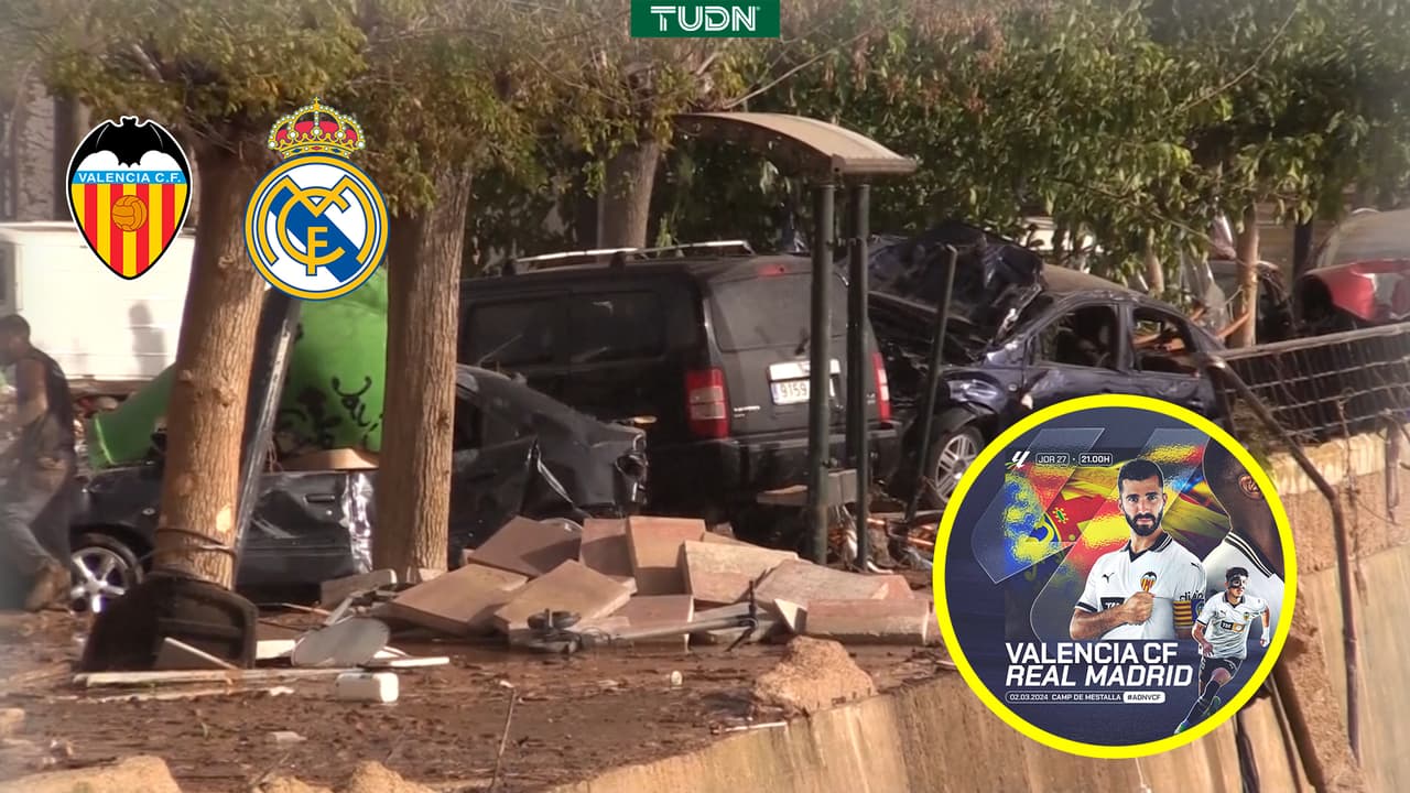 Valencia-Real Madrid será aplazado por la DANA