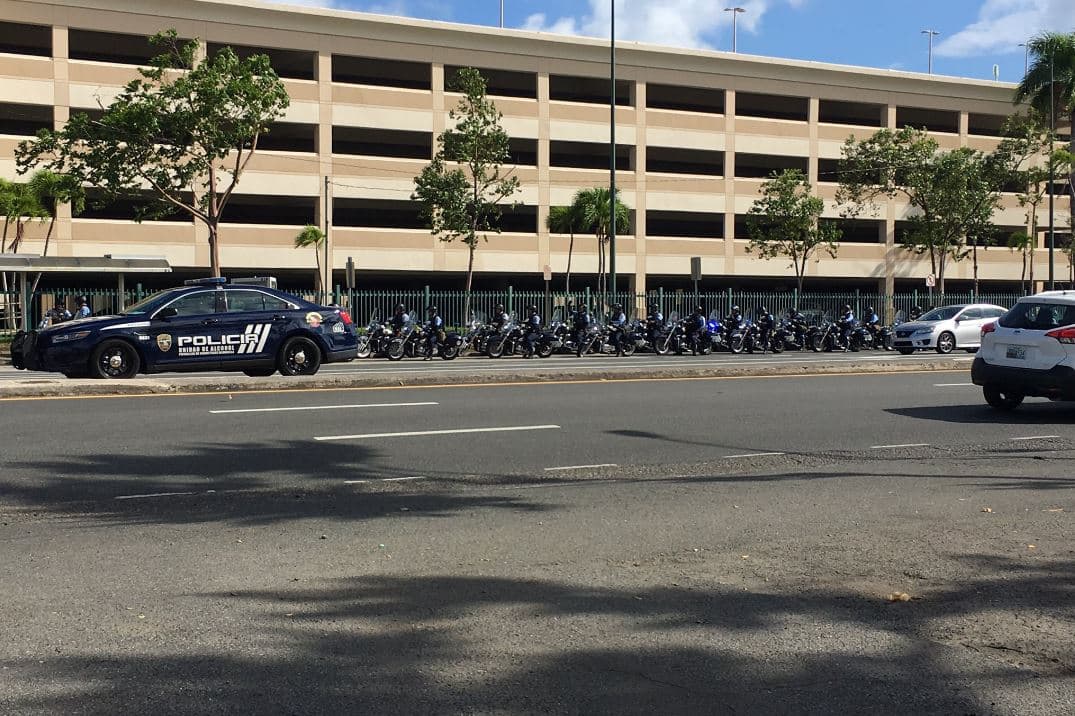 Los Policías se establecieron entre el Estadio Hiram Bithorn y Plaza Las Américas