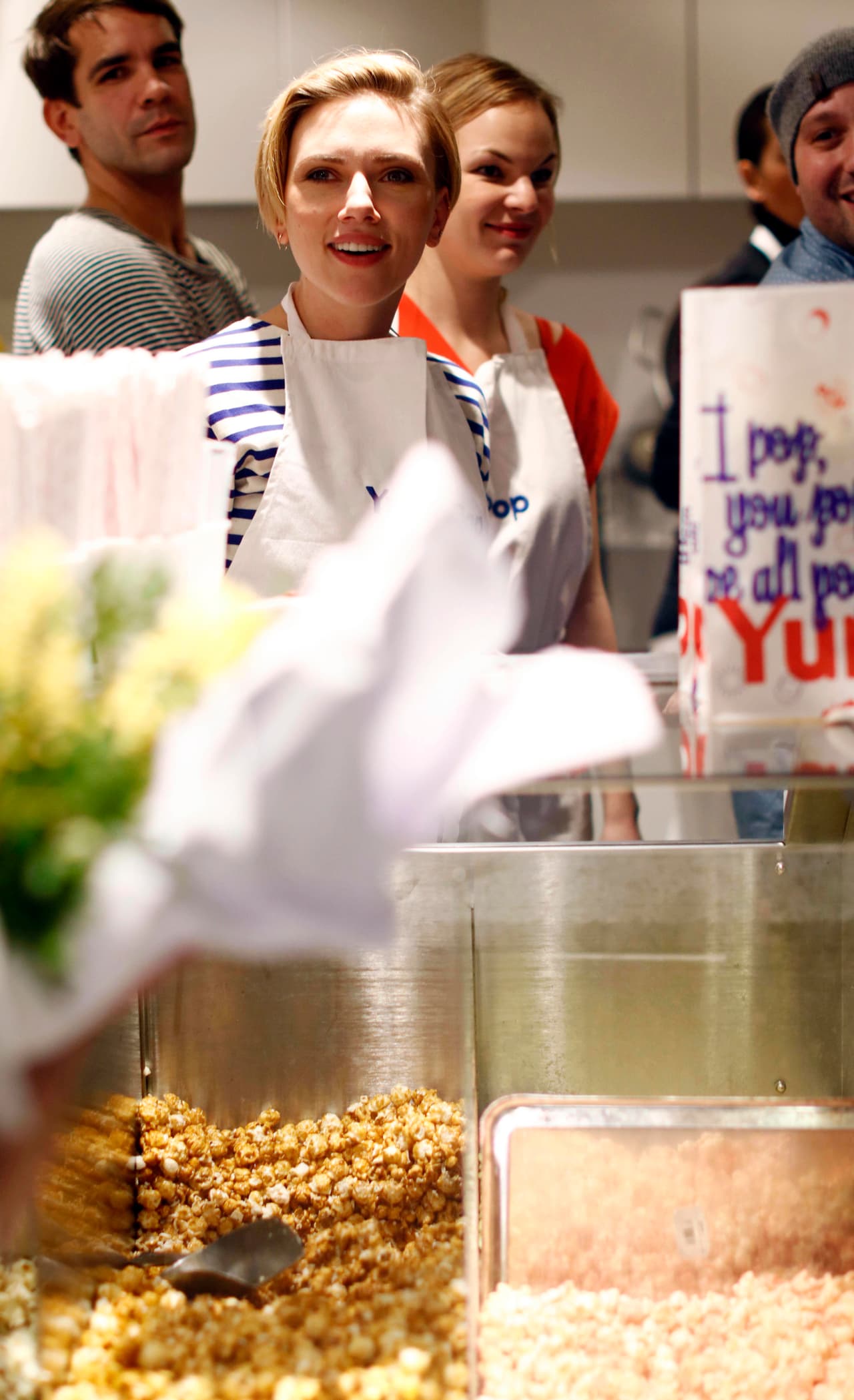 Scarlett se puso el mandil y ¡manos a la obra!