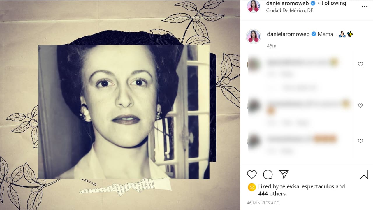 Además, también compartió 
<b><a href="https://www.instagram.com/p/CFpnt4Gp0Ip/" target="_blank">una foto</a></b> de antaño de su madre en la que solo escribió "mamá". 
<br>