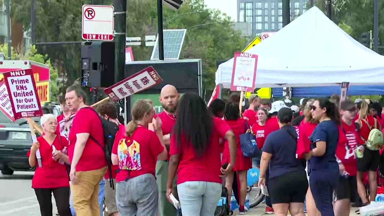 Enfermeras de Chicago se van a la huelga por persecución sindical y falta de personal en Saint Mary