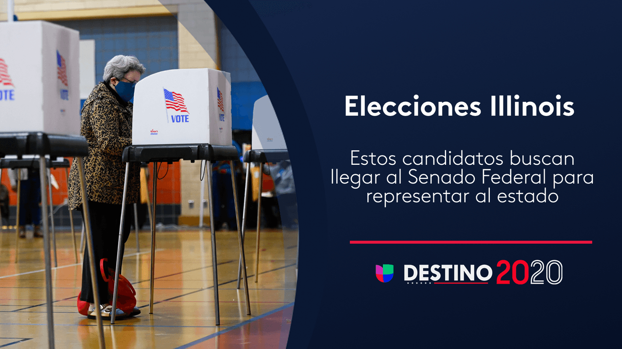 Seis candidatos compiten contra Dick Durbin para ganar su silla en el Senado federal 