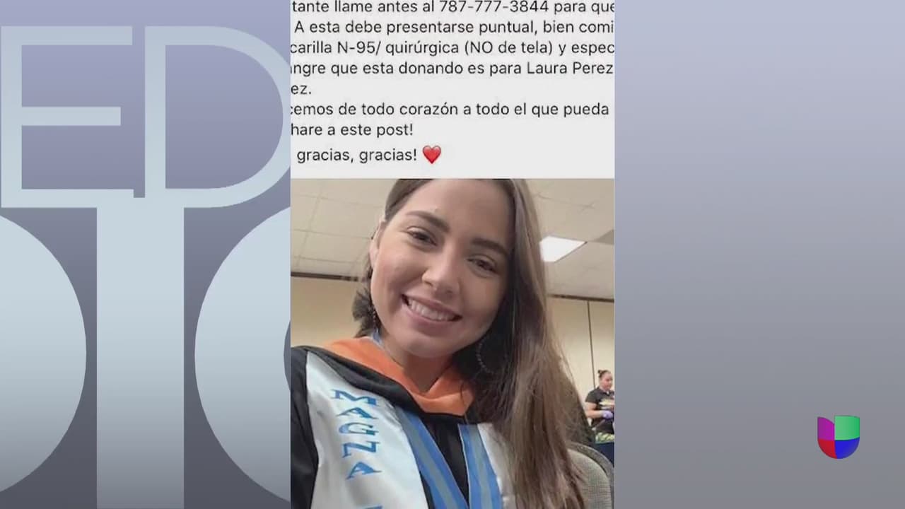 Piden donaciones de sangre para joven que fue atropellada en Mayagüez por un conductor ebrio