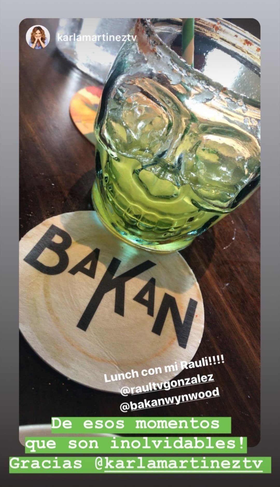 Raúl expresó que esta cita con la conductora mexicana quedará guardado en su memoria.