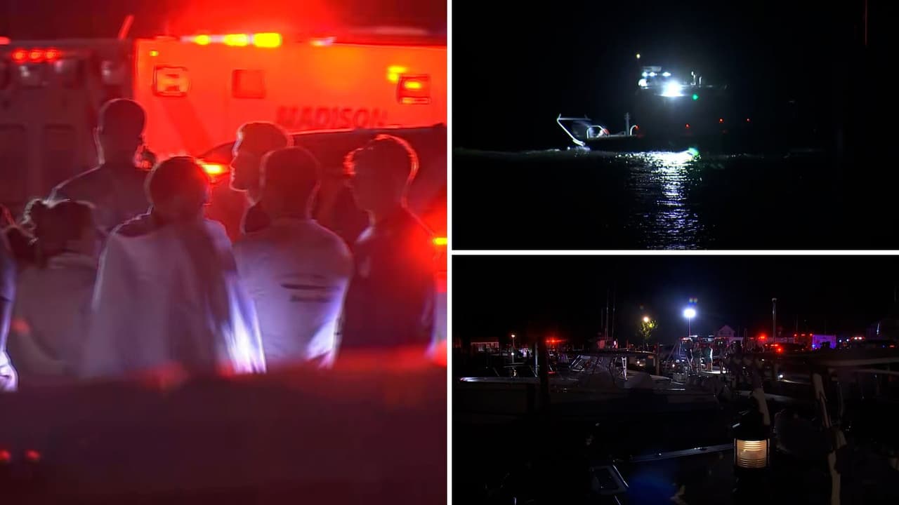 Accidente de bote deja al menos una persona sin vida y dos desaparecidos en Connecticut