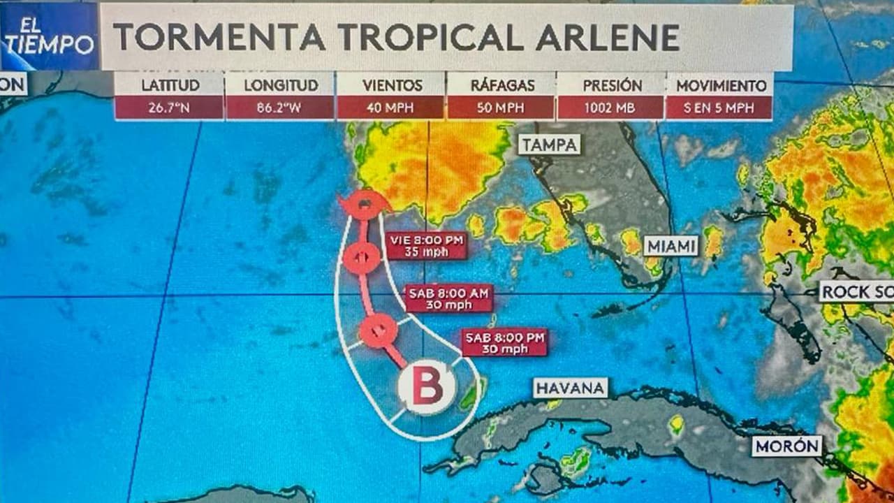 Tormenta tropical Arlene