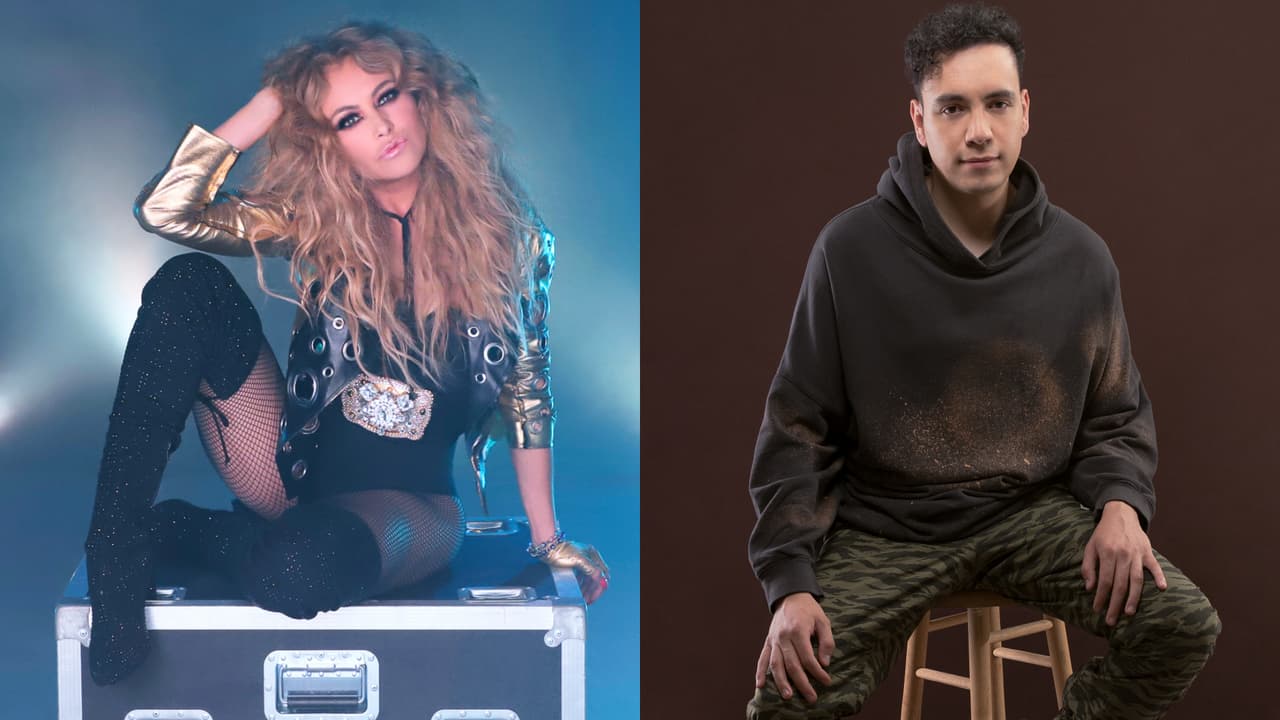 <b>Paulina Rubio </b>se unió a 
<b>Raymix</b> para intepretar el tema 'Tú y yo', una cumbia pegajosa que para a todos de sus asientos para ser bailada.