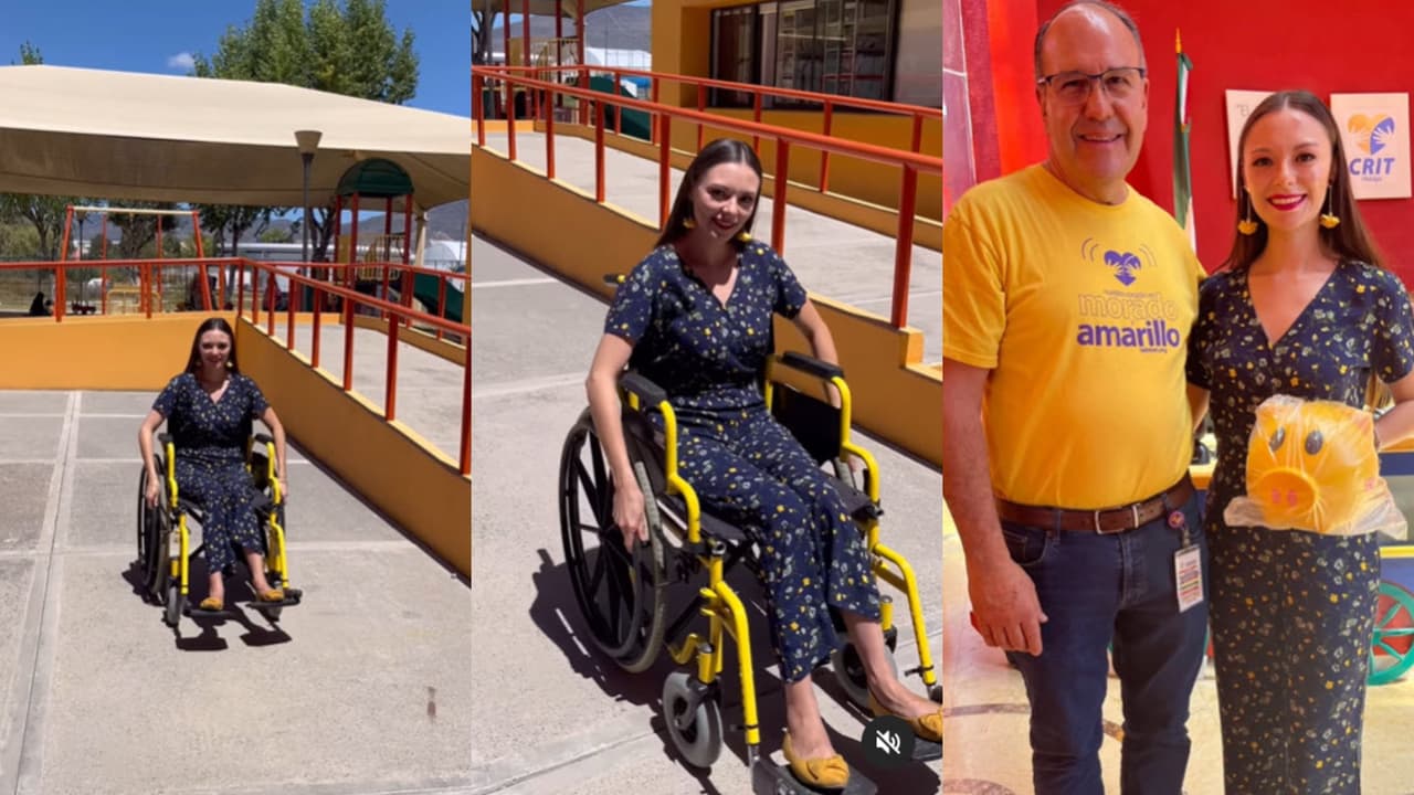 Estas son imágenes de la última publicación que Tania Alessi hizo en vida el pasado 16 de diciembre en Instagram. Visitó el CRIT Teletón Hidalgo.