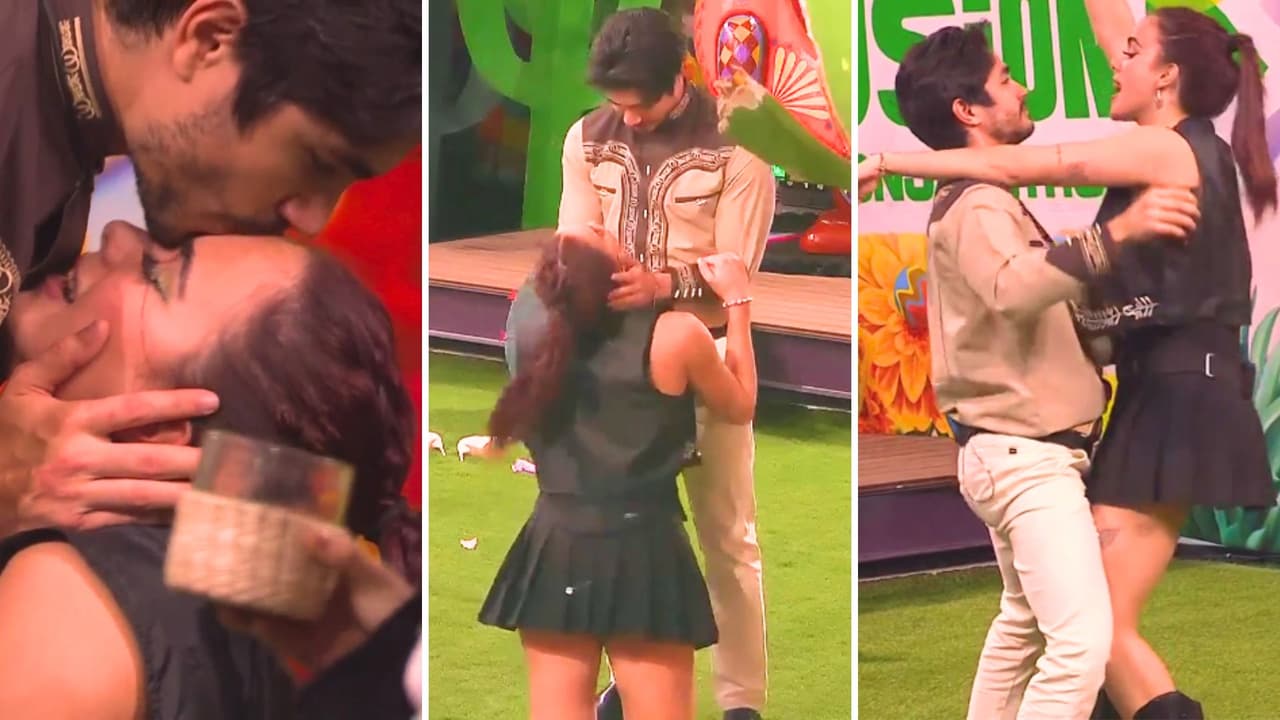 Gala canta canción que escribió para Sian, se la dedica y termina de rodillas: él le agradece con un beso