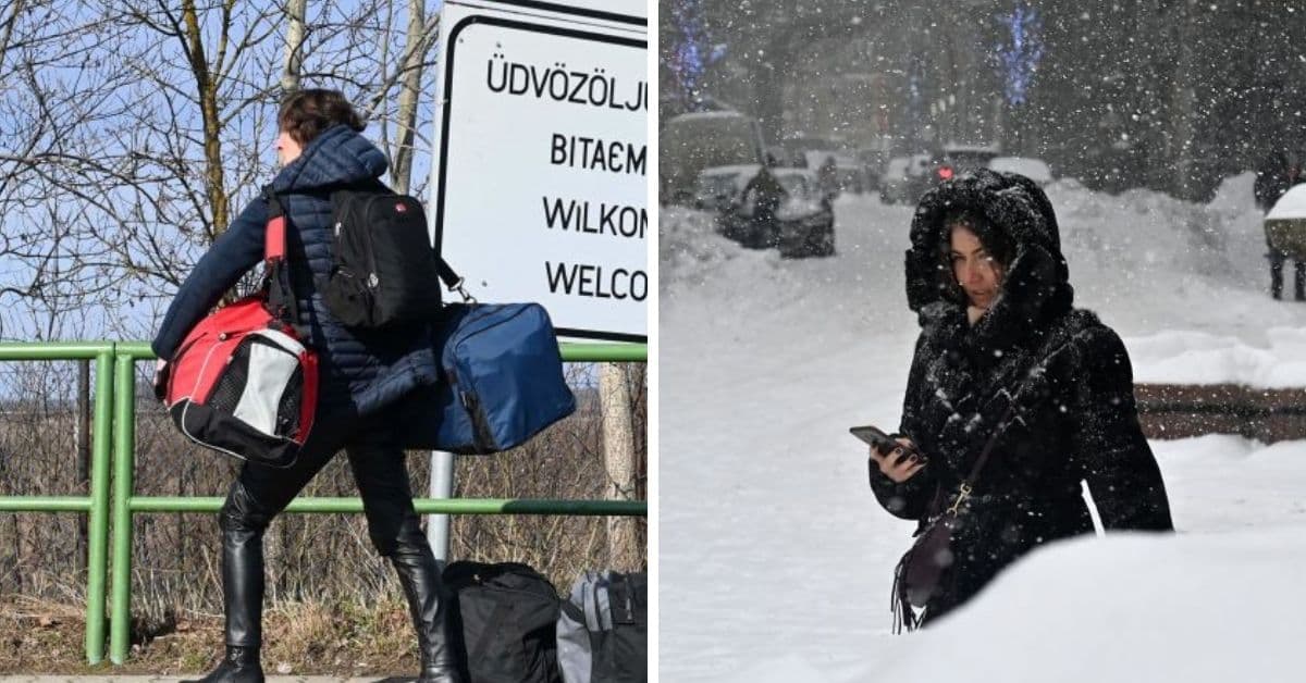 Mexicana salió sola de Ucrania caminando y cuando llegó tuvo que esperar por 40 horas