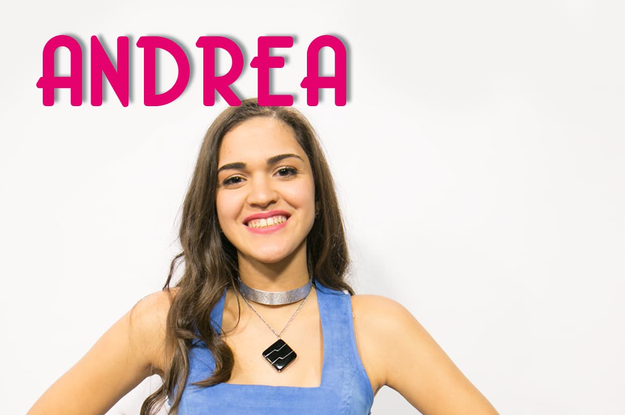Andrea Valles es una venezolana de Texas que con su talento hizo llorar a Laura.