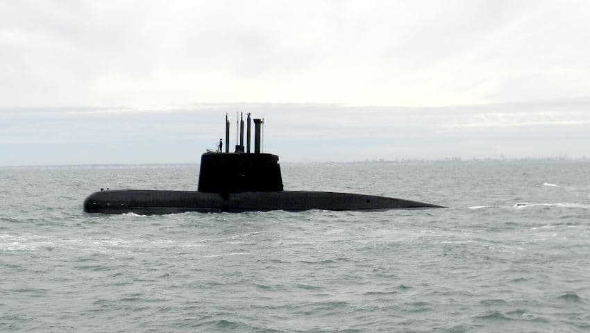 Los ruidos captados por buques de la Armada Argentina no son del submarino desaparecido