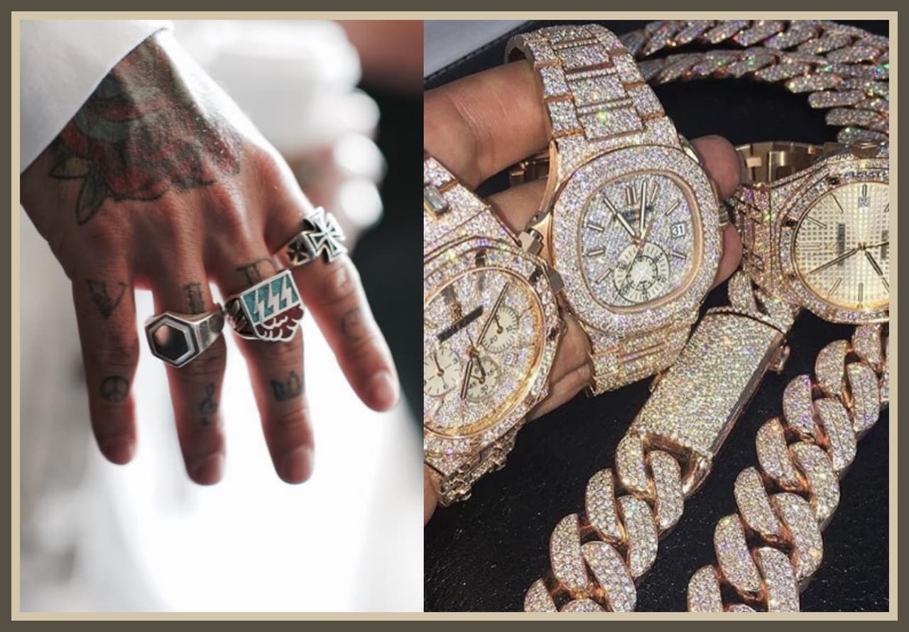 Si algo caracteriza el look de los reggaetoneros, es su gusto por los lujos, los autos y las joyas. Checa los accesorios más brillantes de estos nominados a Premios Juventud.
