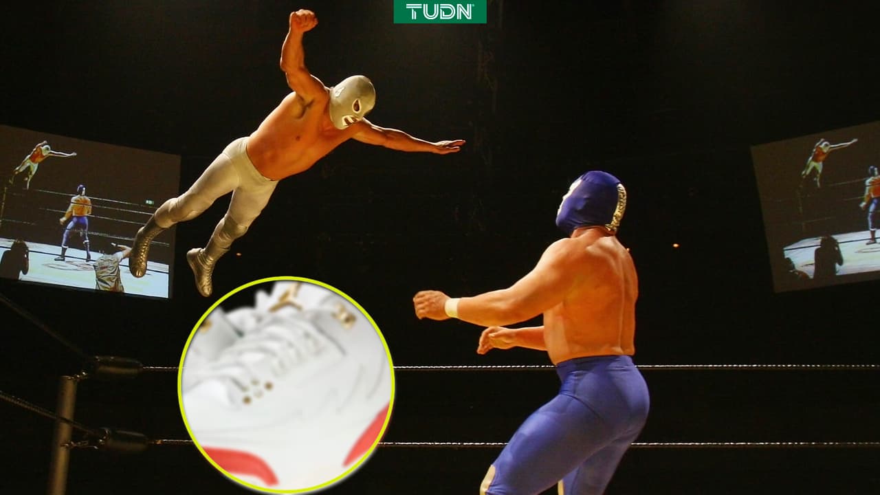 ¡Espectaculares! rinden homenaje a la lucha libre con tremendos sneakers