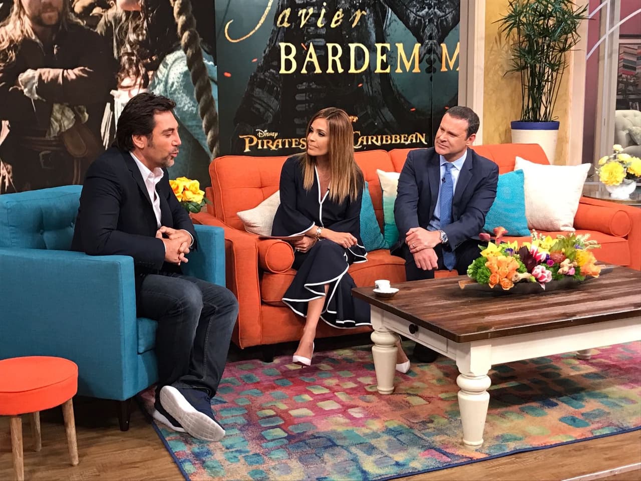 Bardem confesó que tuvo que ser muy paciente en la caracterización, que le llevaba alrededor de tres horas.