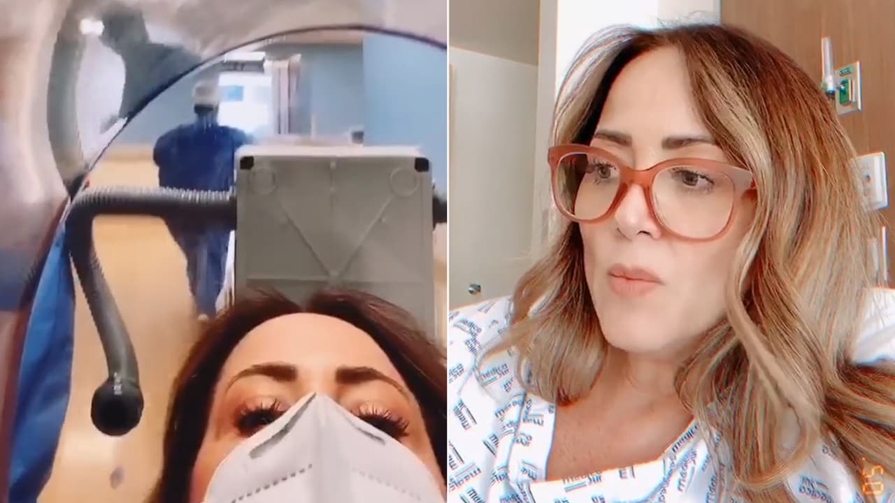 “Tengo neumonía”: Andrea Legarreta está hospitalizada tras contagiarse de covid-19