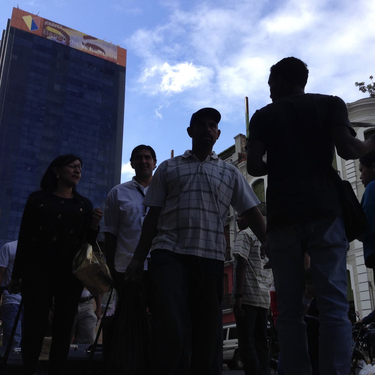 La mirada también está en la punta de las torres más altas de Caracas (LEO RAMIREZ/AFP/Getty Images).