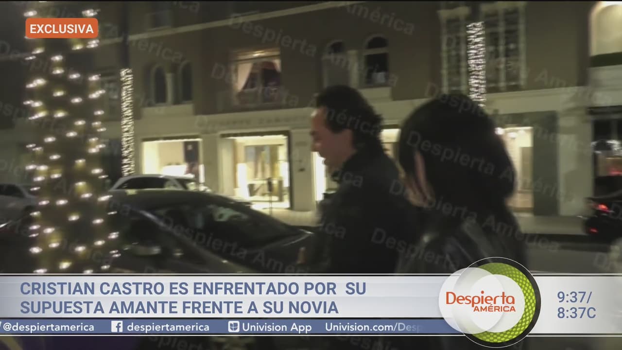 En el video se escuchan los
<b>reclamos de la mujer</b>, mientras Cristian y Martha no detienen el paso hasta poder subir a una camioneta para irse.
<br>