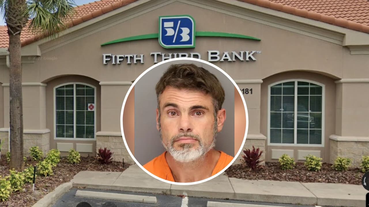 Acusan a hombre de robar un total de $450,000 de 36 bancos en la Bahía de Tampa