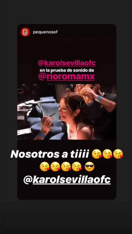 Tras ver las publicaciones de Karol, los chicos de Río Roma le respondieron.