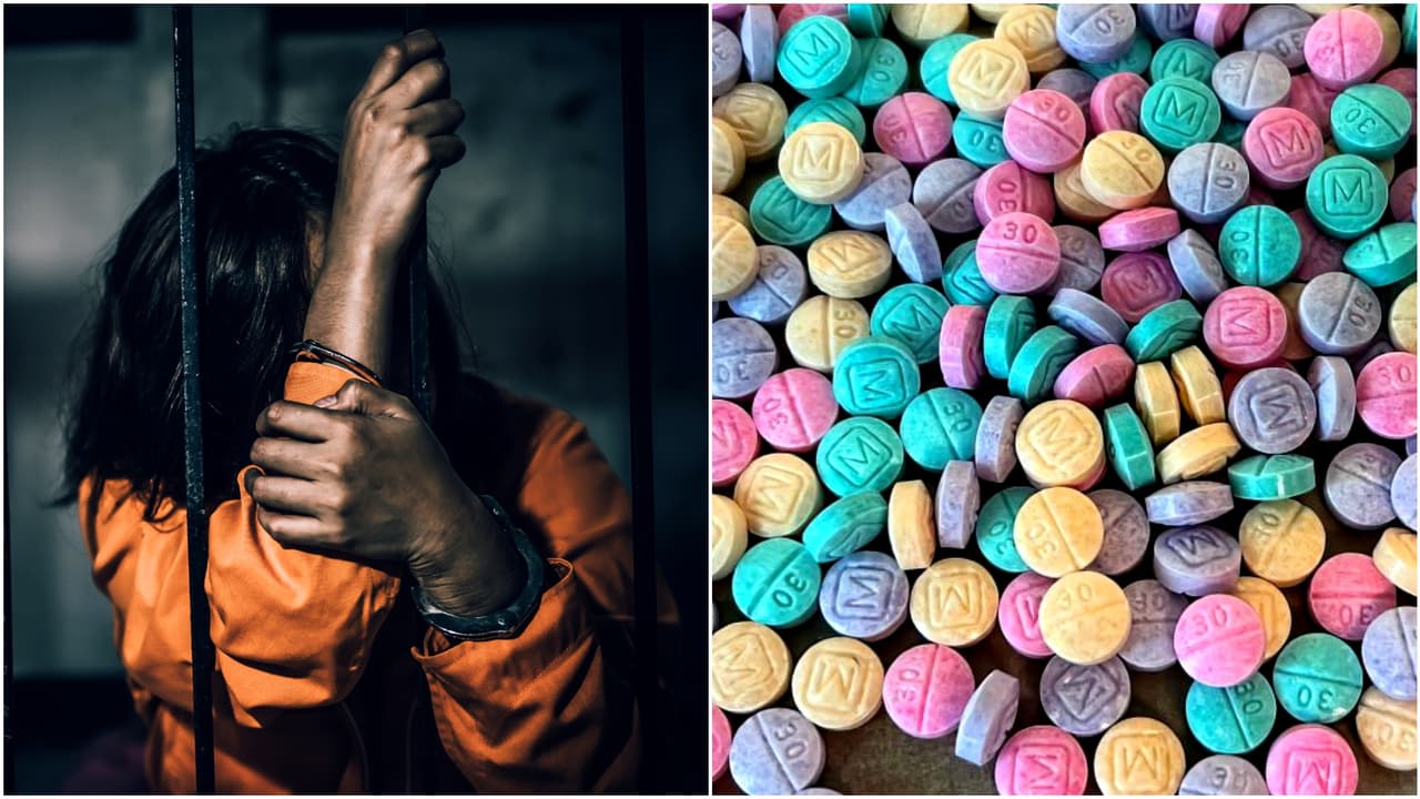 Federales acusan a mujer por vender fentanilo "arcoiris" y metanfetaminas a agente encubierto