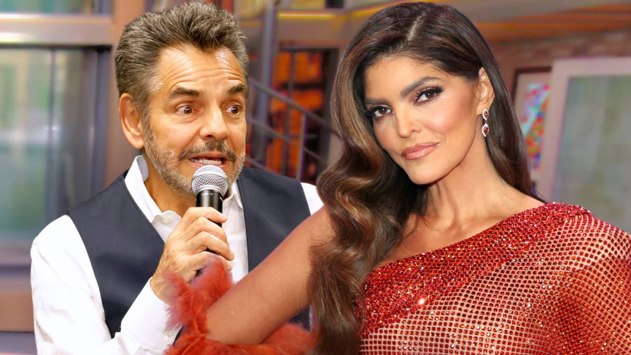 Ana Bárbara intenta escapar de la prensa tras polémica anécdota sobre Derbez