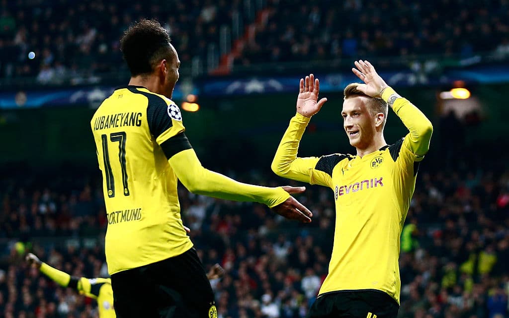 <b>Aubameyang - Reus </b>- Durante su paso por el Borussia Dortmund, Pierre-Emerick Aubameyang y Marco Reus se convirtieron en una de las parejas más goleadoras a nivel mundial.