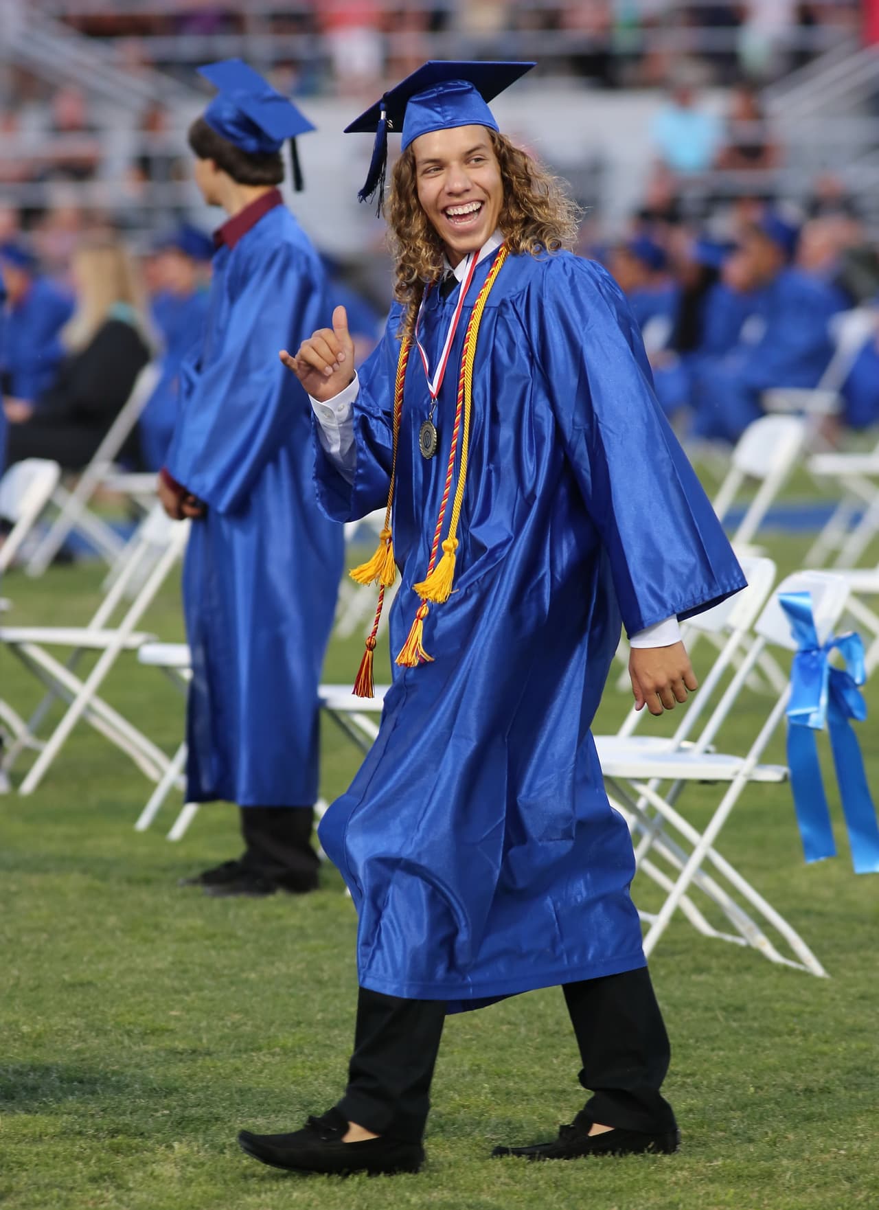 ¡El hijo del actor y la latina ya terminó la escuela!