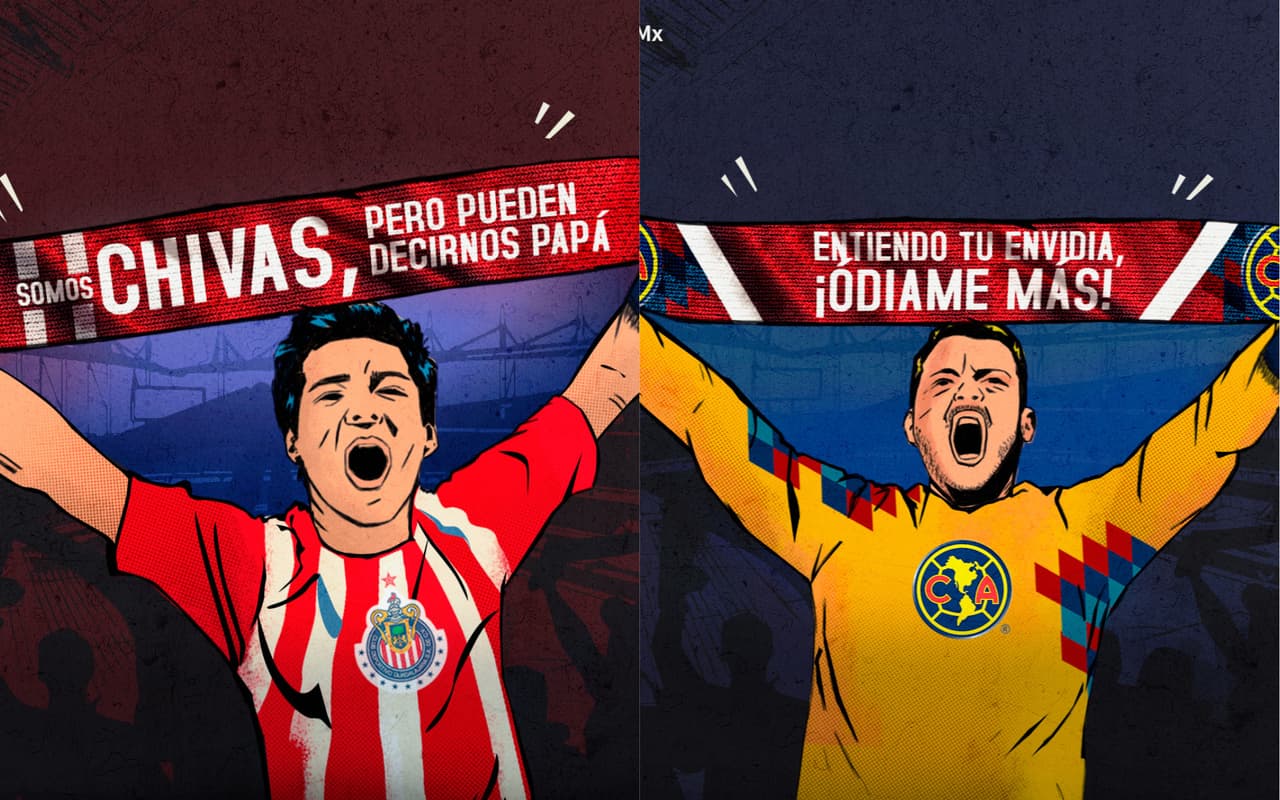 En una nueva edición del Clásico Nacional entre Chivas de Guadalajara y América, estas son algunas frases en bufandas de colección para 'ponerle picante' a este tradicional enfrentamiento.
