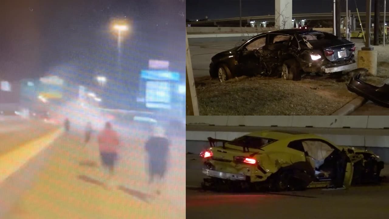 Mueren dos hombres en una carrera ilegal, a uno le cae auto encima al noroeste de Houston