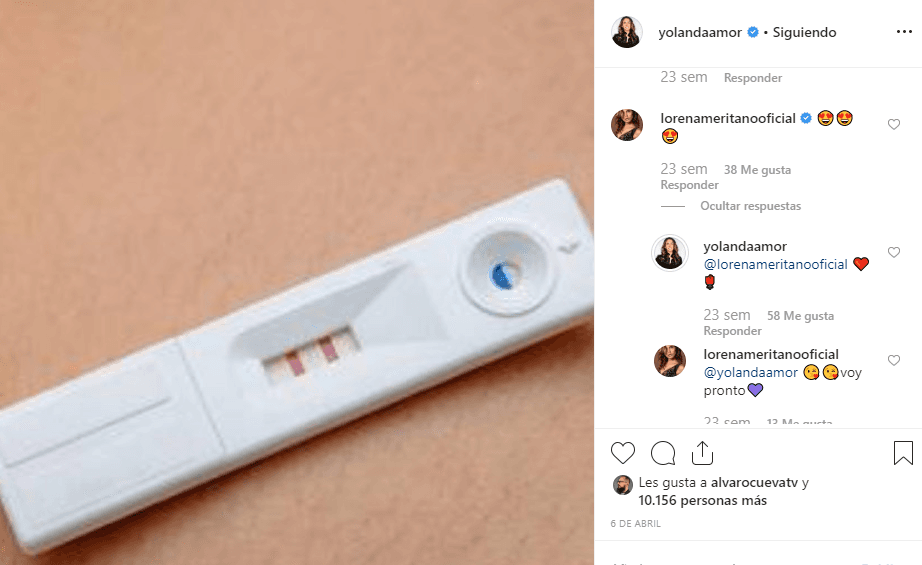 Esta publicación en
<b> <a href="https://www.instagram.com/yolandaamor/" target="_blank">la cuenta de Instagram de Yolanda Andrade</a></b>, en la que daba a entender que podría estar embarazada, provocó la reacción y comentarios entre la conductora y la actriz argentina.