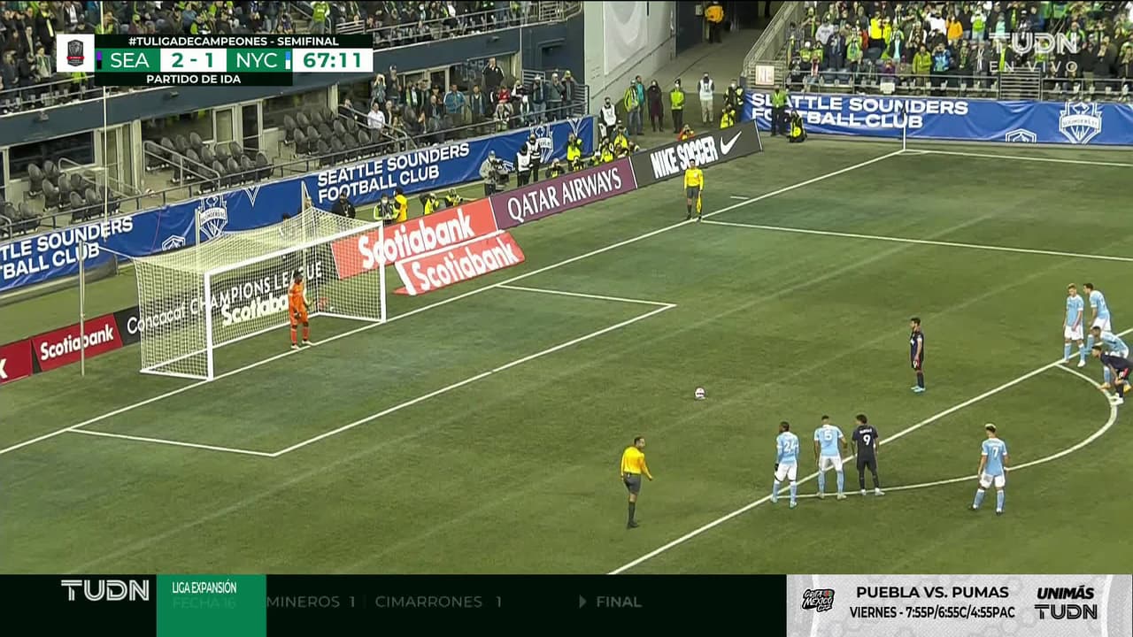 ¡GOL!  anota para Seattle Sounders FC. Nicolás Lodeiro