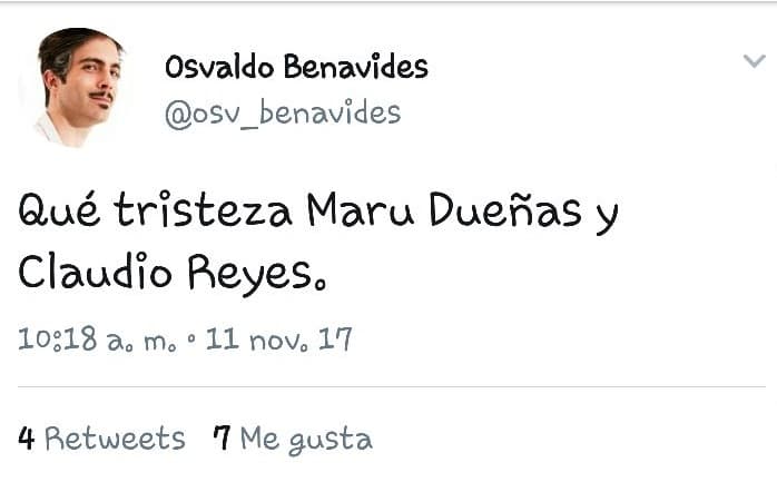 Osvaldo Benavides se sumó a los miembros de la comunidad en dar sus condolencias.