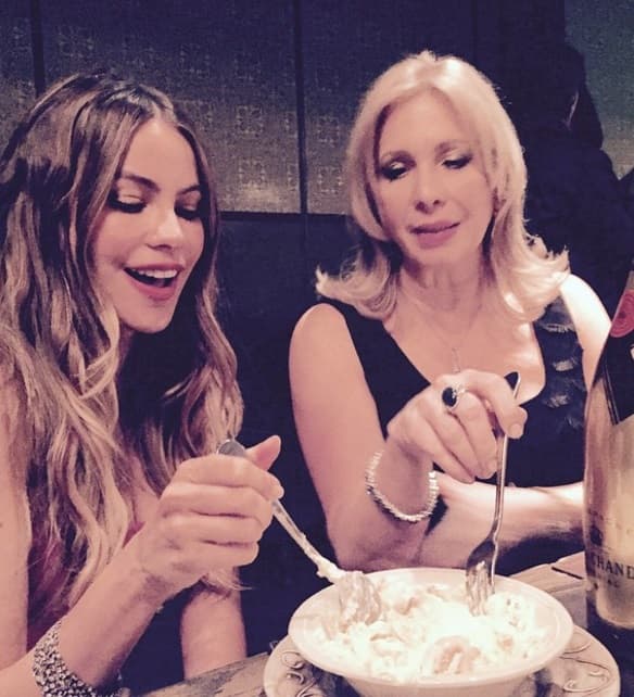 ¡Qué delicia! También es una mujer súper compartida, por eso todos quieren comer con ella.