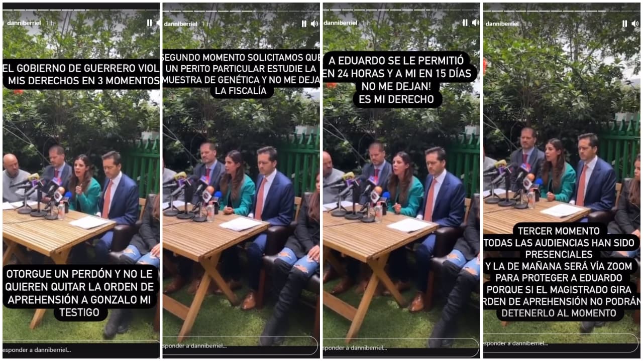 Daniela Berriel dice que las autoridades violan sus derechos.