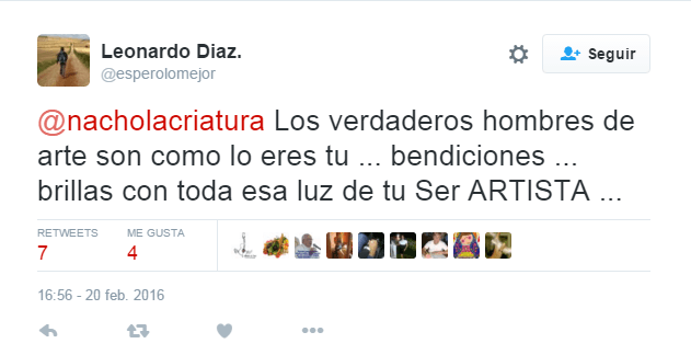 Muchos enaltecieron la labor que hace y que como artista levante la voz para reclamar justicia.