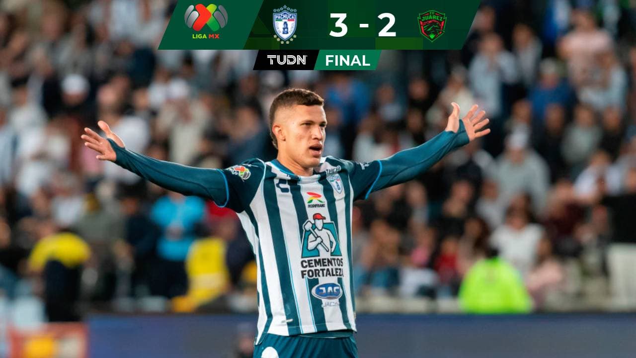 Pachuca remonta y vence a Juárez en el Clausura 2024