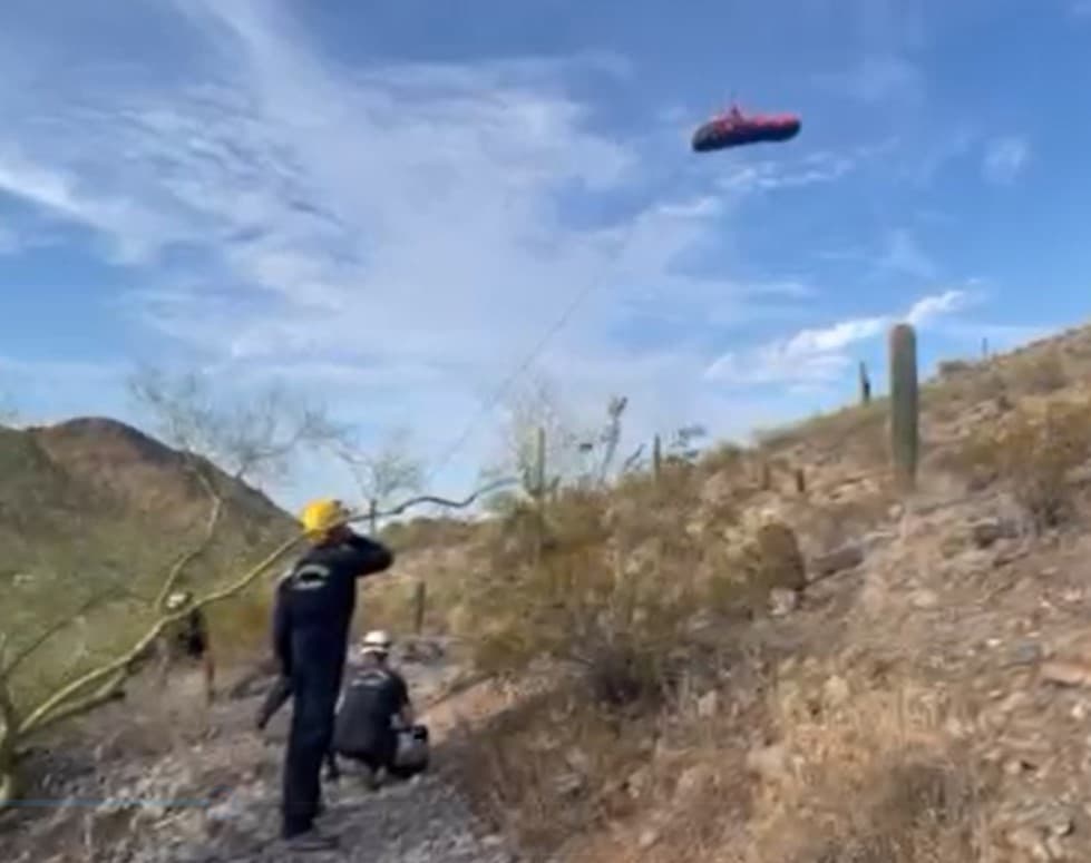 Luego llegaron los equipos de rescate técnico.