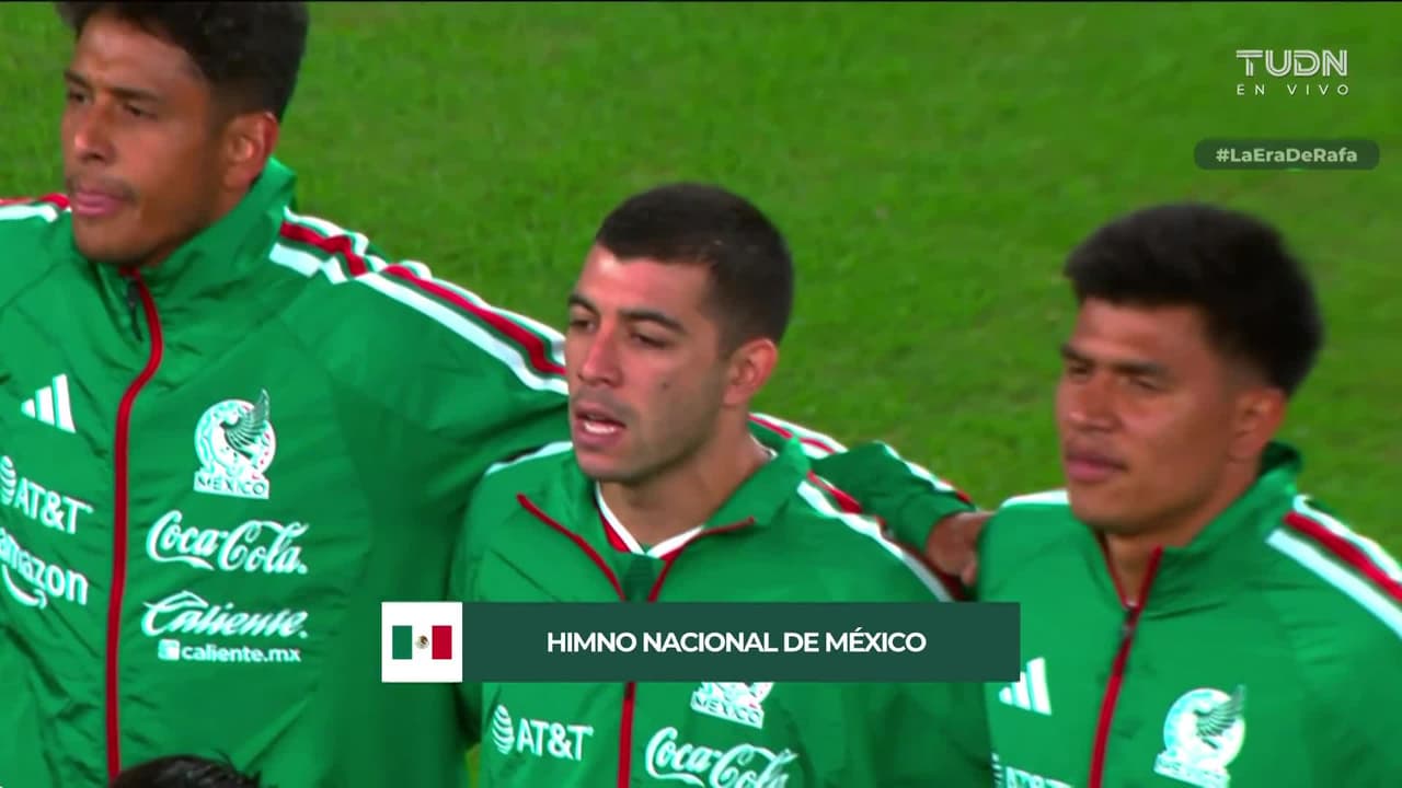 ¡Piel chinita! Así suena el Himno Nacional Mexicano previo al México vs Estados Unidos