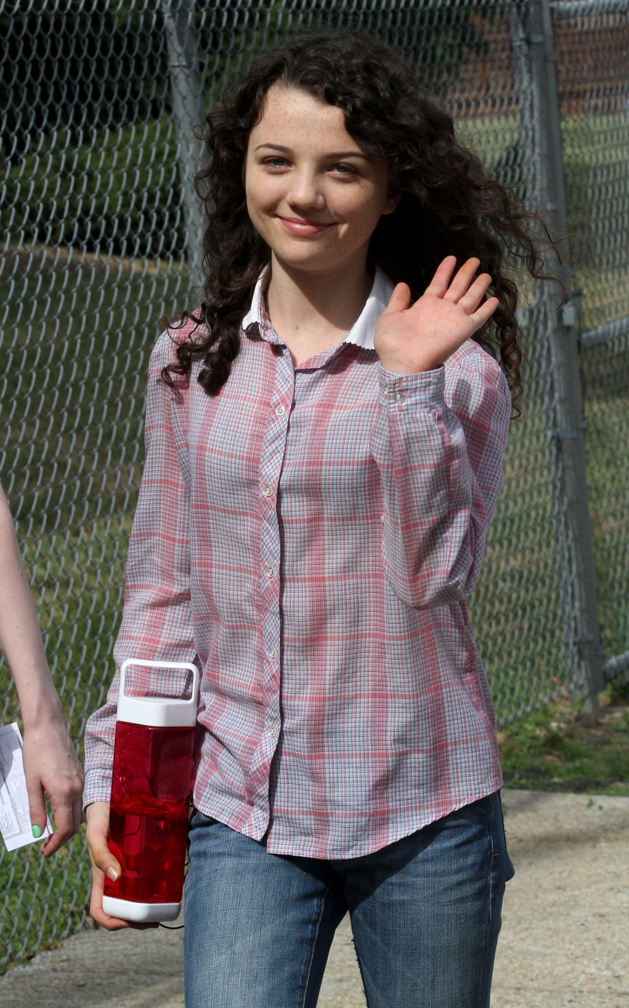 Para la cinta, Katie contrató a una chica nueva para interpretar a su hija.