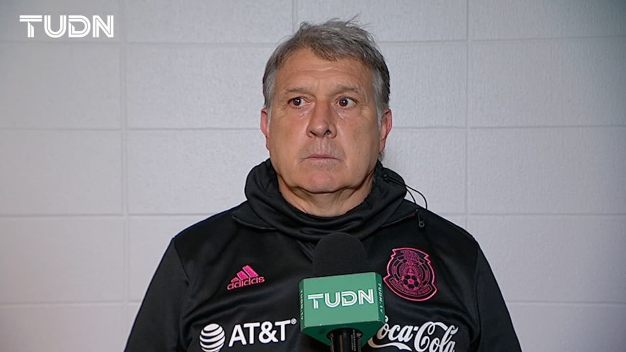 Martino asegura que no le preocupan las tres derrotas de México ante Estados Unidos
