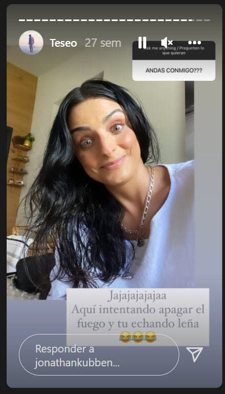 "Como seis meses antes de conocernos en persona, 
<b><a href="https://www.univision.com/shows/despierta-america/eugenio-derbez-habla-novio-aislinn-derbez" target="_blank">ella no me pelaba tanto</a></b>. Más fría imposible", confesó el también conferencista. 
<br>